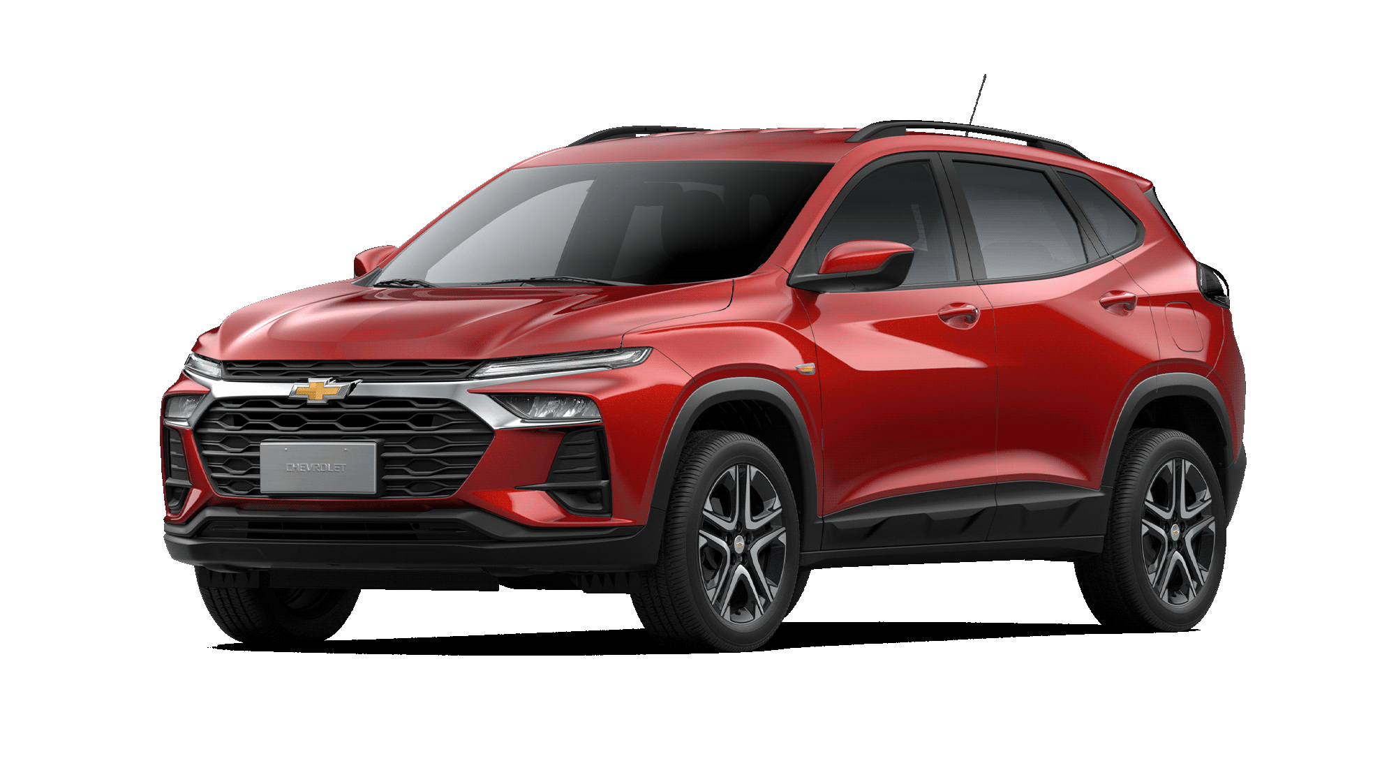 Tracker LS en rojo fuego.