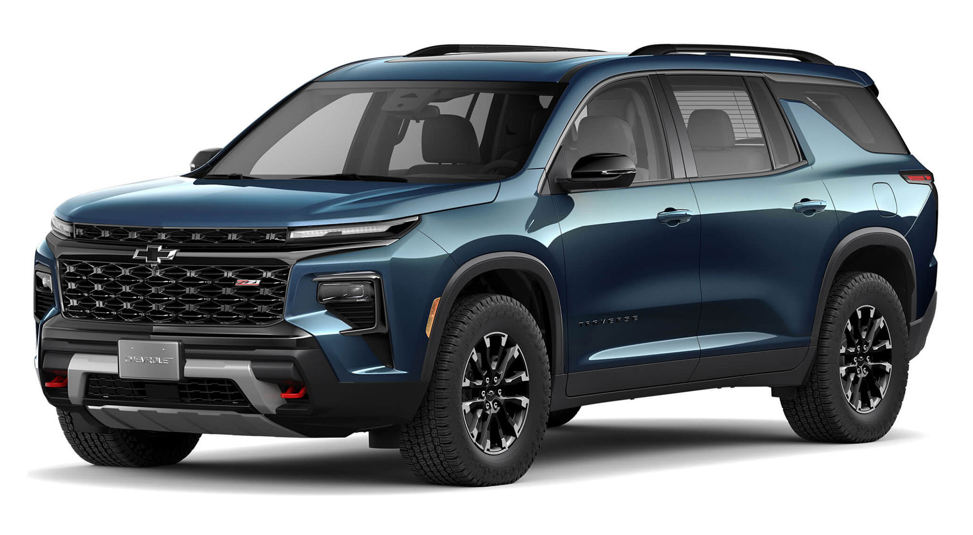 Traverse Z71 azul metálico