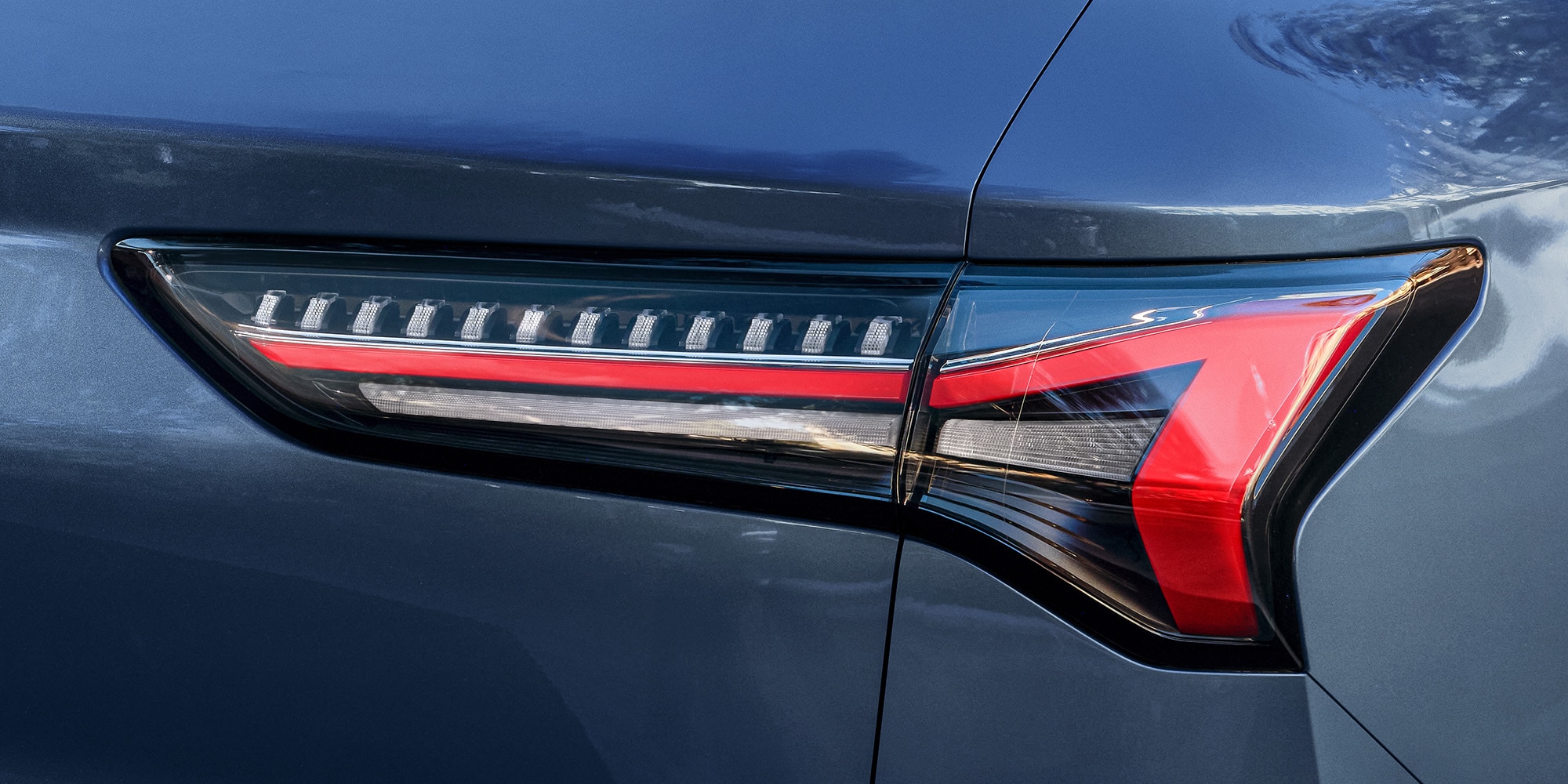 Luces traseras LED de la Chevrolet Captiva Híbrida